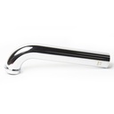 662-T 1-1/4" X 7" Chrome Plated Brass Tubular Wall Bend - 22 Gauge