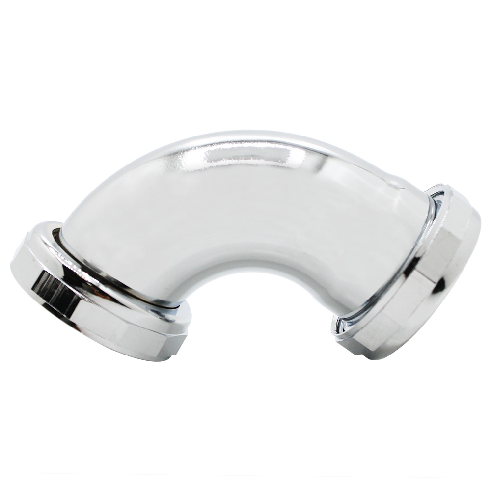 667-T 1-1/2" Chrome Plated Brass Tubular Repair Trap Elbow
