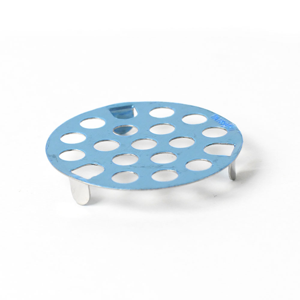 669-T 1-5/8" Metal Snap-In Sink Drain Strainer - Chrome - 80062