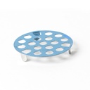 669-T 1-5/8" Metal Snap-In Sink Drain Strainer - Chrome - 80062