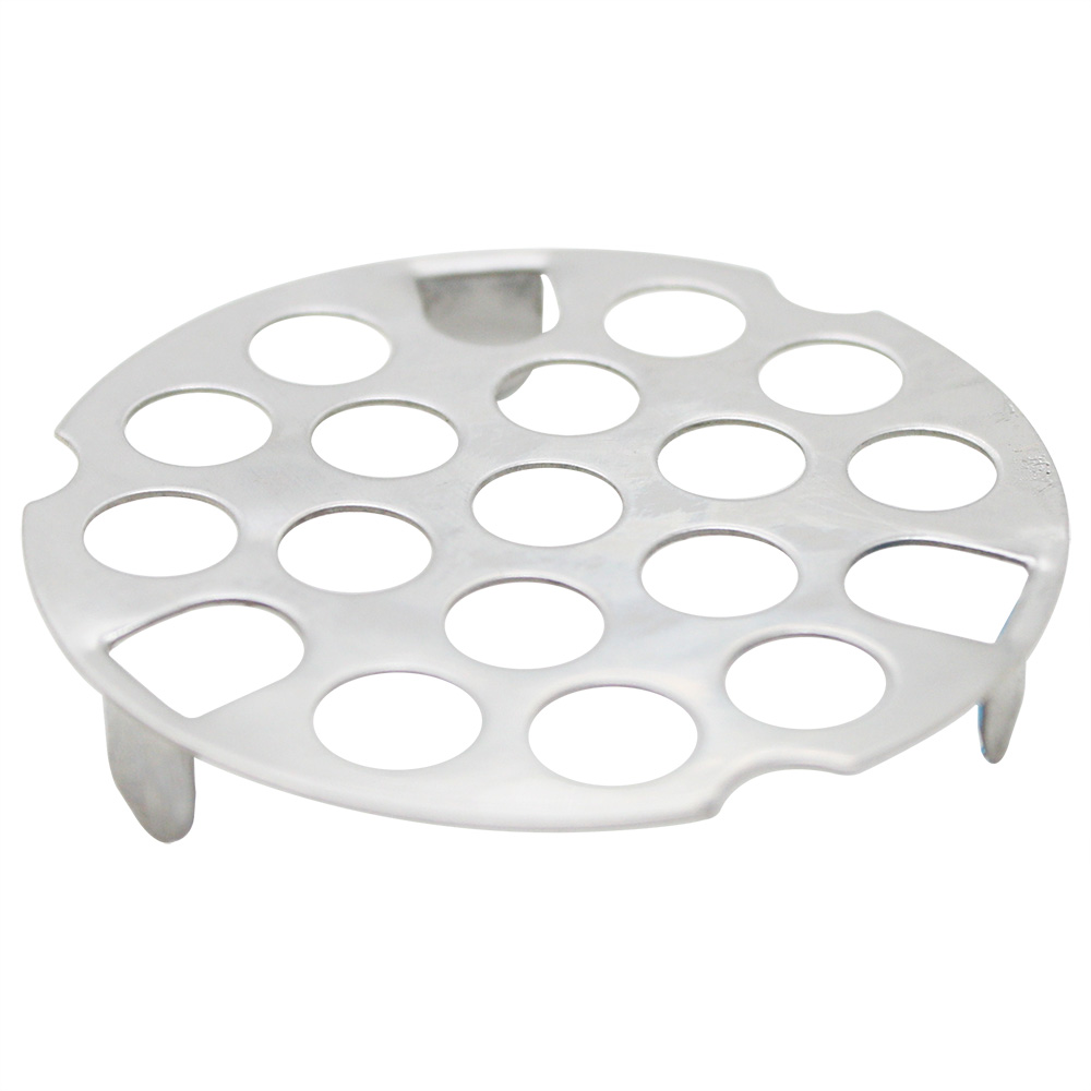 670-T 1-7/8" Metal Snap-In Sink Drain Strainer - Chrome - 80064