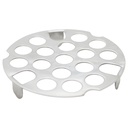 670-T 1-7/8" Metal Snap-In Sink Drain Strainer - Chrome - 80064