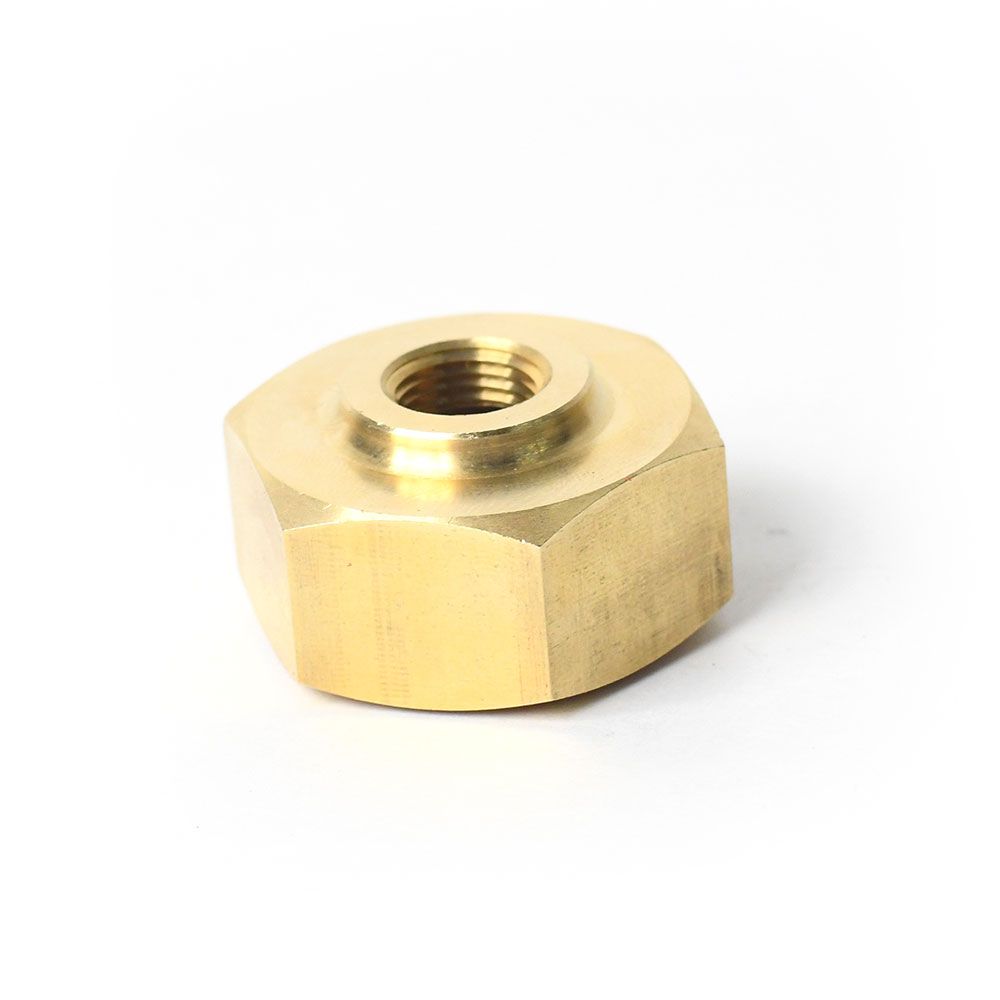 718-T 3/4" FHT with 1/4" FIP Tap Lead Free Brass Hose Adpater with Washer - Plastic Bag with Header Card
