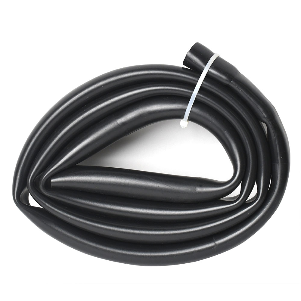 745-T 6ft Rubber Washing Machine Discharge Hose - Black
