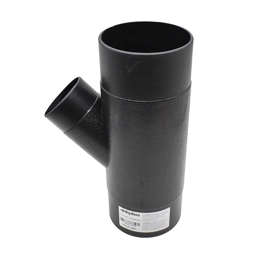4" X 2-1/2"  Y- Connector (415-8103)
