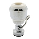 873-T Dual-Thread Double Swivel Spray Aerator with Shut Off Lever