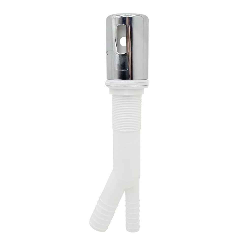 897-T Kitchen Dishwasher White Air Gap with Chrome Cap
