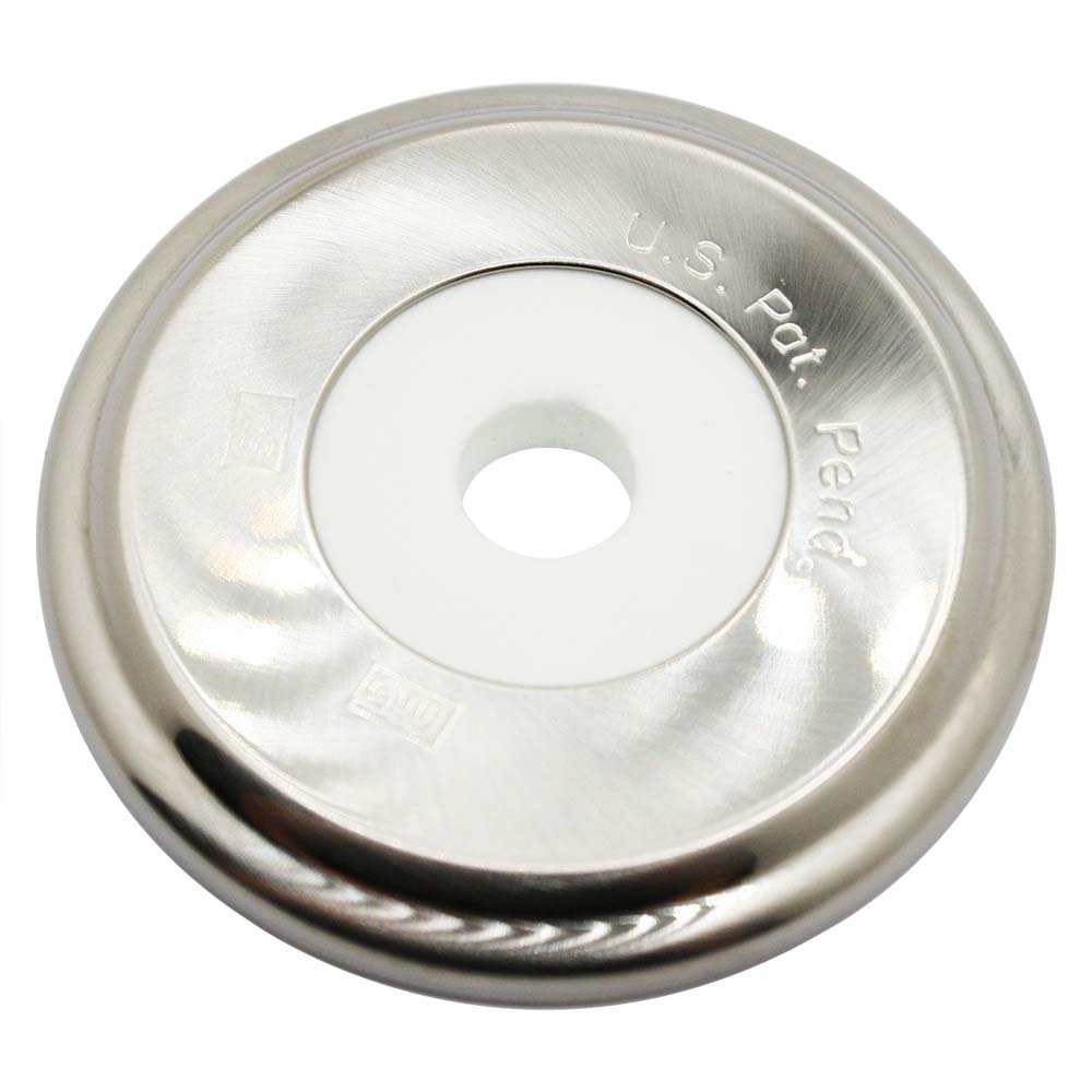 918-T Universal Tub Spout Ring with Foam Insert - Satin Nickel