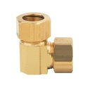 1073-T 65-C 5/8" Comp Lead-Free Brass  90 Elbow