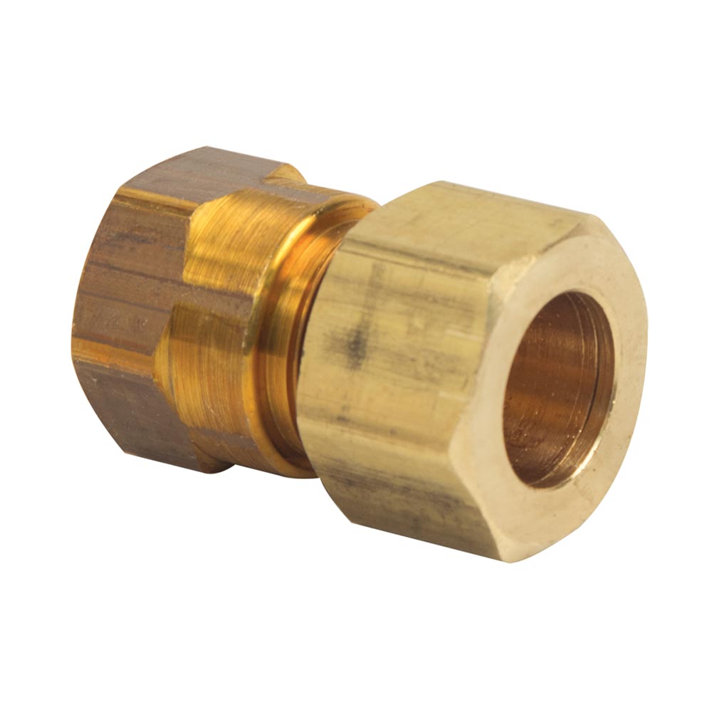 1083-T 66-C 1/2" Comp  x 3/8" FIP Lead-Free Brass Adapter