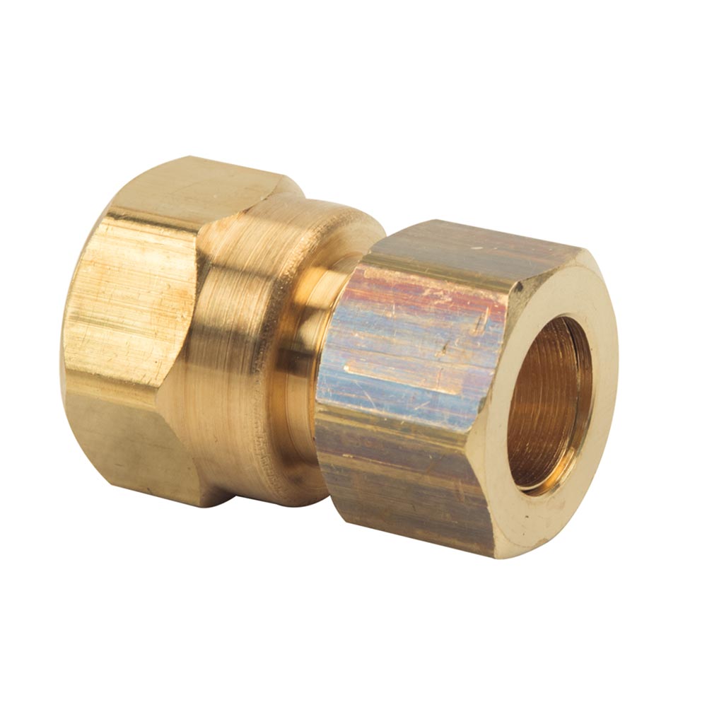 1085-T 66-C 1/2" Comp x 1/2" FIP Lead-Free Brass Adapter
