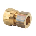 1085-T 66-C 1/2" Comp x 1/2" FIP Lead-Free Brass Adapter