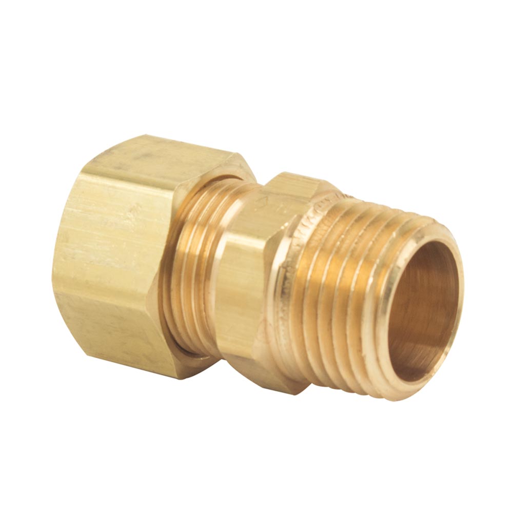 1095-T 68-C 5/8" Comp  x 1/2" MIP Lead-Free Brass  Adapter