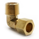 1103-T 69-C 1/2"  Comp x 1/2" MIP Lead-Free Brass  90 Elbow