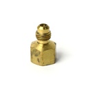 1126-T #46 3/8" Flare x 3/8" FIP Brass Adapter