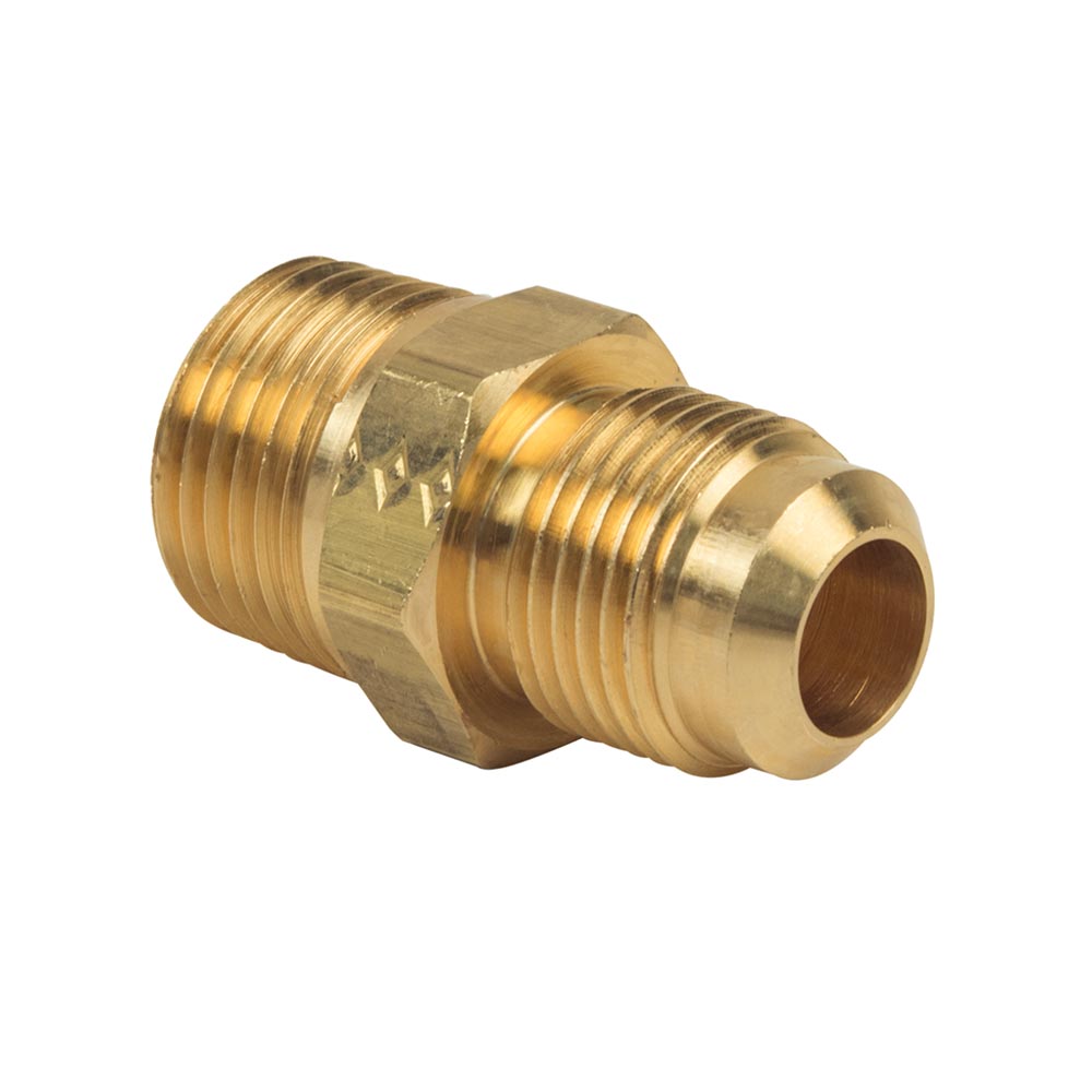1134-T #48 1/4" Flare X 1/4" MIP Brass  Adapter