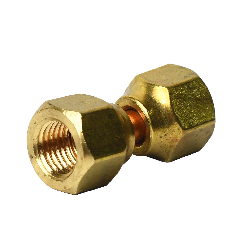 1167-T 70SV 1/4" x 1/4" Brass Female Flare Swivel