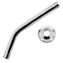 1212-T 10" Shower Arm with Flange - Chrome