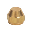1227-T 40-F 3/8" Brass Flare Cap -  2/Pack