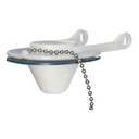 1254-T Toilet Repair Flapper for Eljer - White