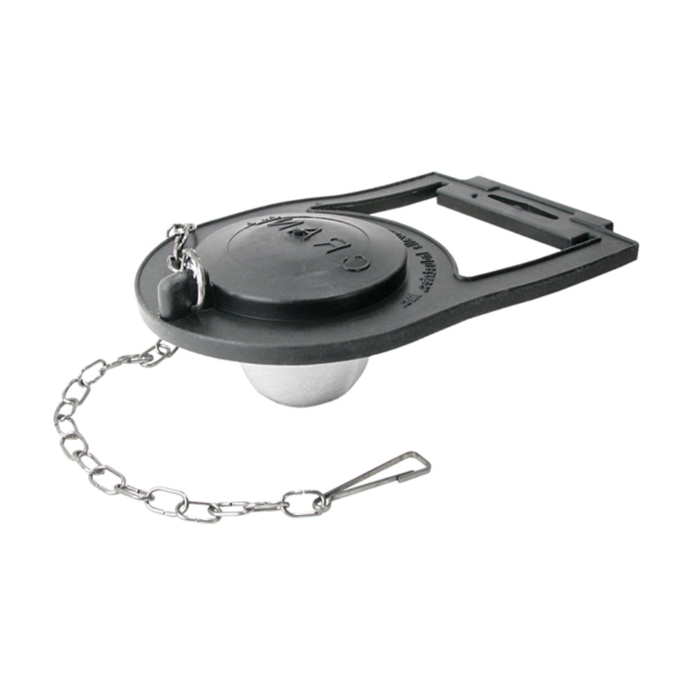 1258-T Crane Toilet Repair Flapper - Black