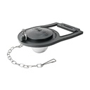 1258-T Crane Toilet Repair Flapper - Black