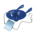 1278-T Kohler Toilet Repair Flapper #GP85160 (Small Bulb) - Blue