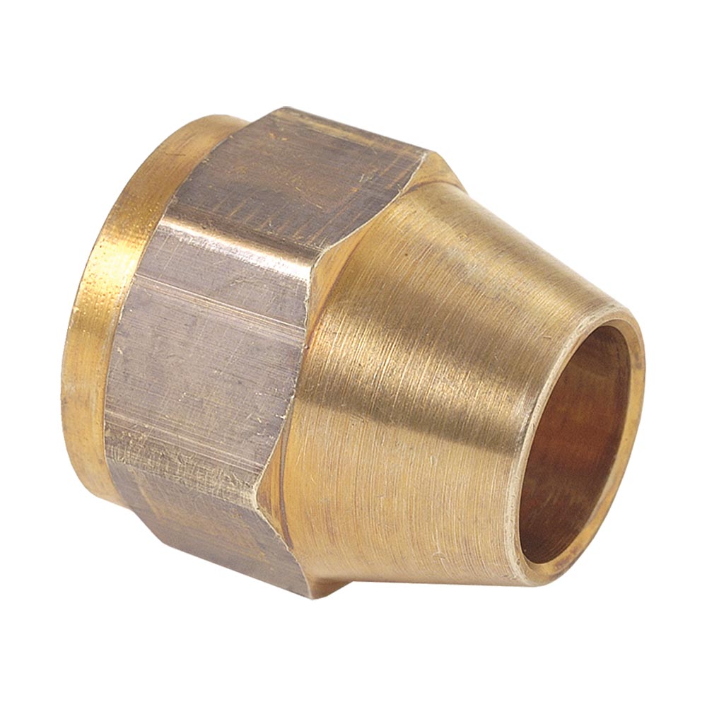 1303-T 41-F 5/16" Brass Flare Nut 2/Pack
