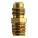 1316-T 48-F 5/16" x 1/4" Brass Flare MIP Adapter
