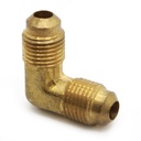 1322-T 55 5/16" Brass Flare 90 Elbow
