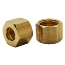 1345-T 61-C 5/16" Lead-Free Brass Compression Nut 2/Pack