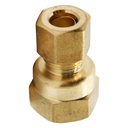 1352-T 66 5/16" x 3/8" Lead-Free Brass Compression FIP Adapter