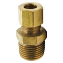 1357-T 68 5/16" x 3/8" Lead-Free Brass Compression MIP Adapter