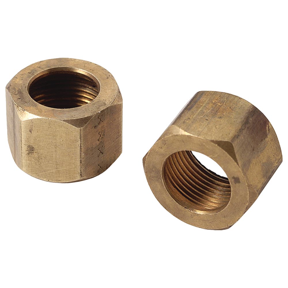 1381-T 61-C 7/8" Lead-Free Brass Compression Nut