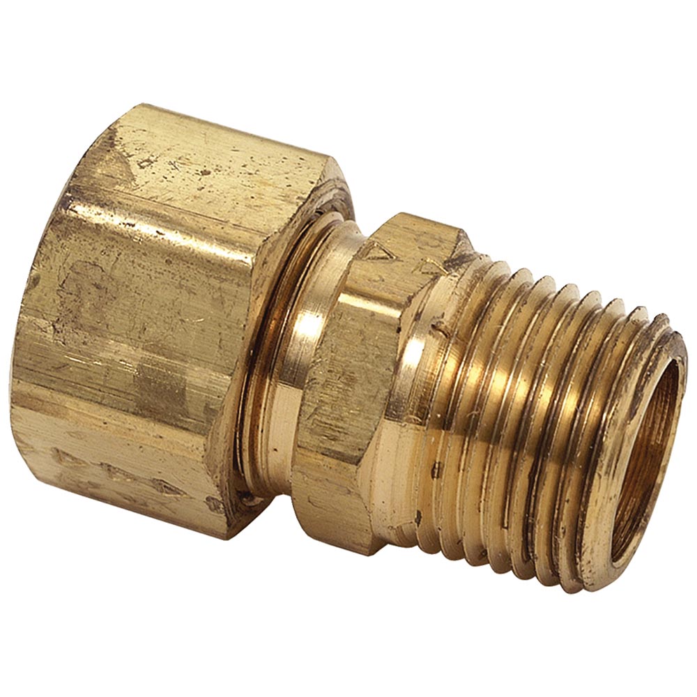 1388-T 68-C 7/8" x 1/2" Lead-Free Brass Compression MIP Adapter