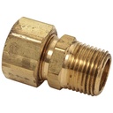 1388-T 68-C 7/8" x 1/2" Lead-Free Brass Compression MIP Adapter