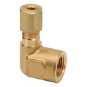 1393-T 70-C 3/8" x 1/4" Lead-Free Brass Compression FIP 90 Elbow