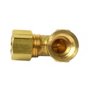 1395-T 70-C 1/2" x 3/8" Lead-Free Brass Compression FIP 90 Elbow