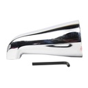 1410-T Plain Bathtub Spout - 5/8" O.D. - Chrome