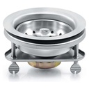 1411-T 3-1/2" Kitchen Sink Drain Assembly with Triangular Base