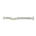 1426-T 3/8" Comp x 1/2" FIP x 12" Long Stainless Steel Faucet Riser