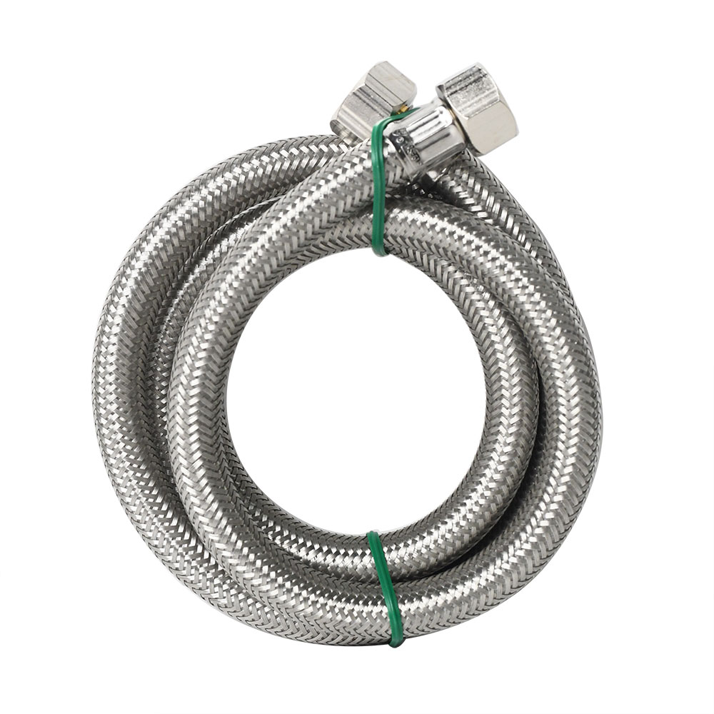 1450-T 1/2" Comp x 1/2" Comp x 48" Long Stainless Steel Faucet Riser