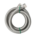 1450-T 1/2" Comp x 1/2" Comp x 48" Long Stainless Steel Faucet Riser