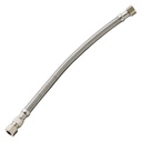 1483-T 3/8" Comp x 3/8" UNION x 16" Long Stainless Steel Faucet Riser