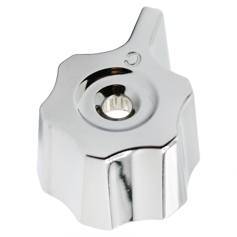 1494-T Price Pfister Crown Imperial Lavatory Tub Shower Faucet Lever Handle - Chrome Metal - COLD - DH2748