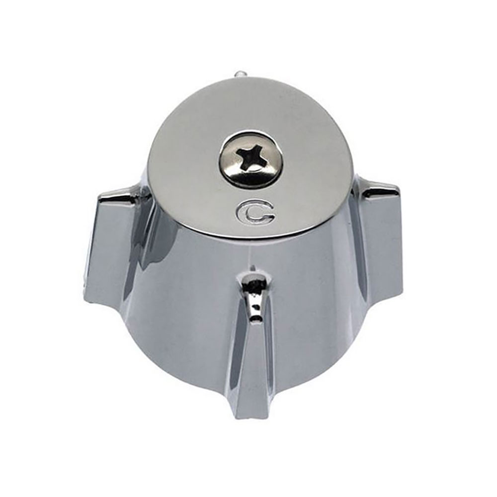 1498-T Price Pfister Small Contempra Tub Shower Faucet Handle - Chrome Metal - COLD
