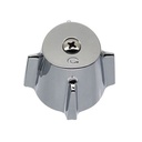 1498-T Price Pfister Small Contempra Tub Shower Faucet Handle - Chrome Metal - COLD
