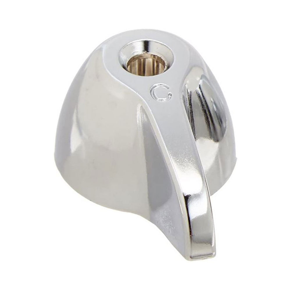 1501-T Price Pfister Small Canopy Tub Shower Faucet Handle - Chrome Metal - COLD
