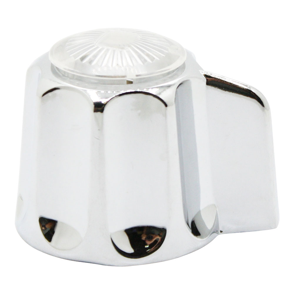 1542-T Gerber Lavatory Faucet Handle (Hot / Cold Buttons) - Chrome - HL-101MB