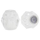 1559-T Moen Chateau Style Faucet Handles Set (Clear Acrylic) 6S-1H/C, 17326B